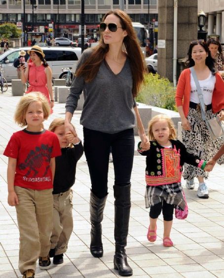 Angelina Jolie Style Casual