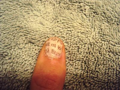 Can You Do Newspaper Nails With Water