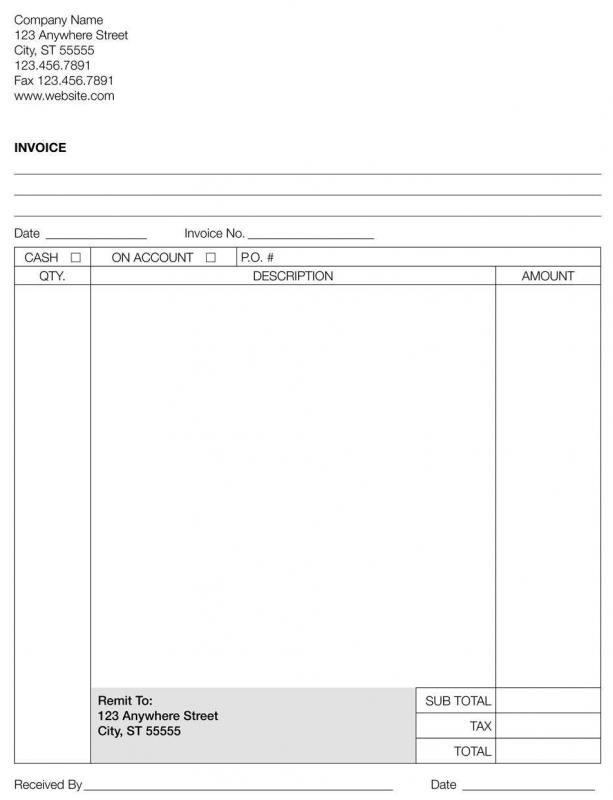 Car Deposit Receipt Sample