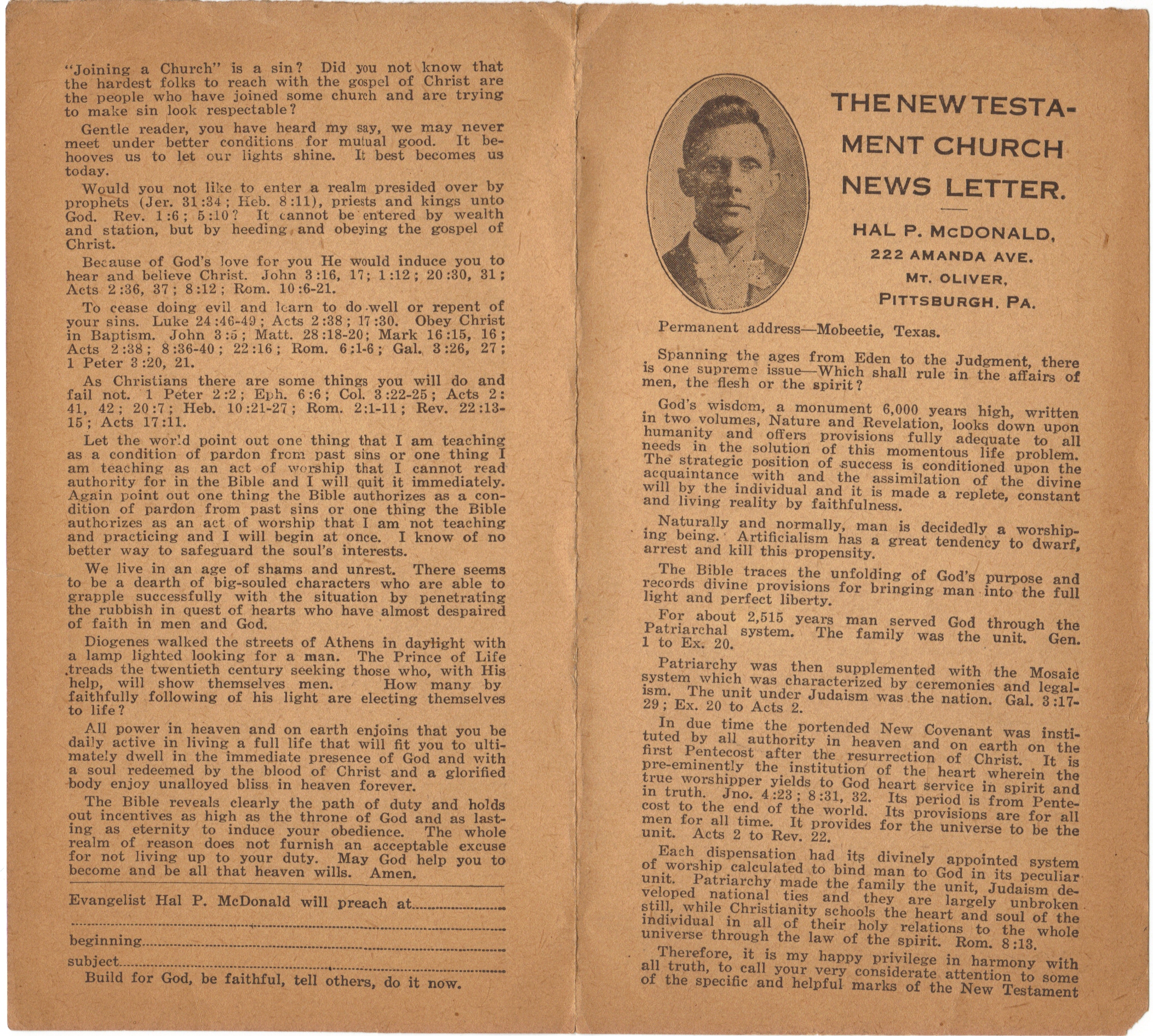 Church Newsletter Ideas