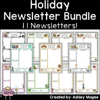 Classroom Newsletter Examples