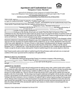Commercial Lease And Deposit Receipt Form