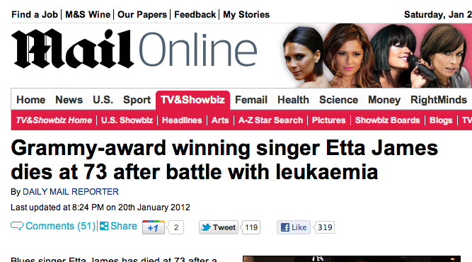 Daily Mail Newspaper Headlines Uk