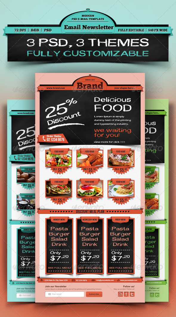 Easy Email Newsletter Templates Free