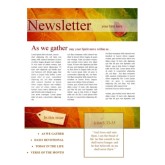 Fall Newsletter Templates Free