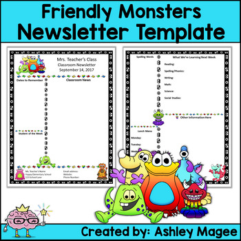 Free Printable Newsletter Templates For Kids