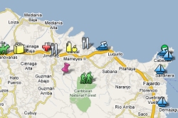 Google Maps Caribbean Islands