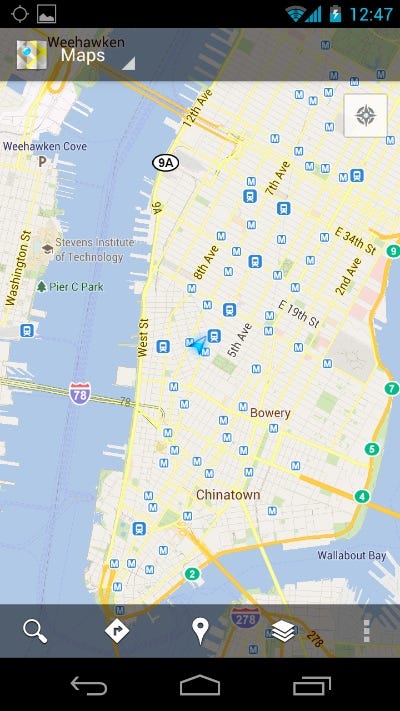 Google Maps Icon Android