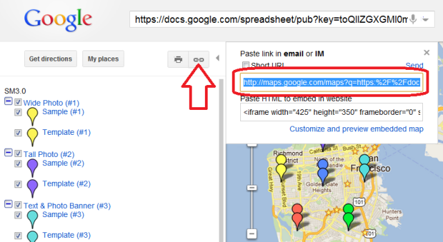 Google Maps Icons List