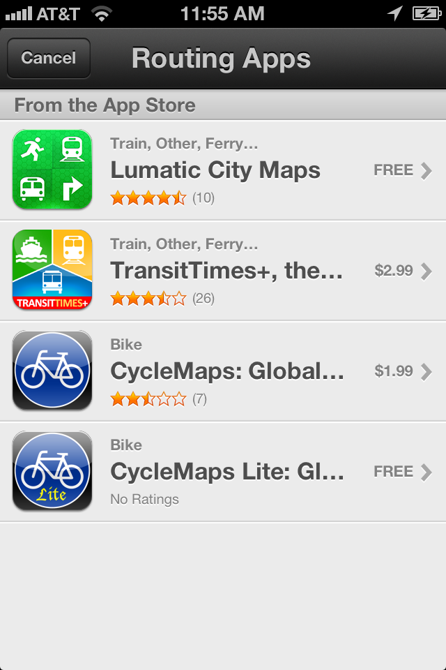 Google Maps Icons List