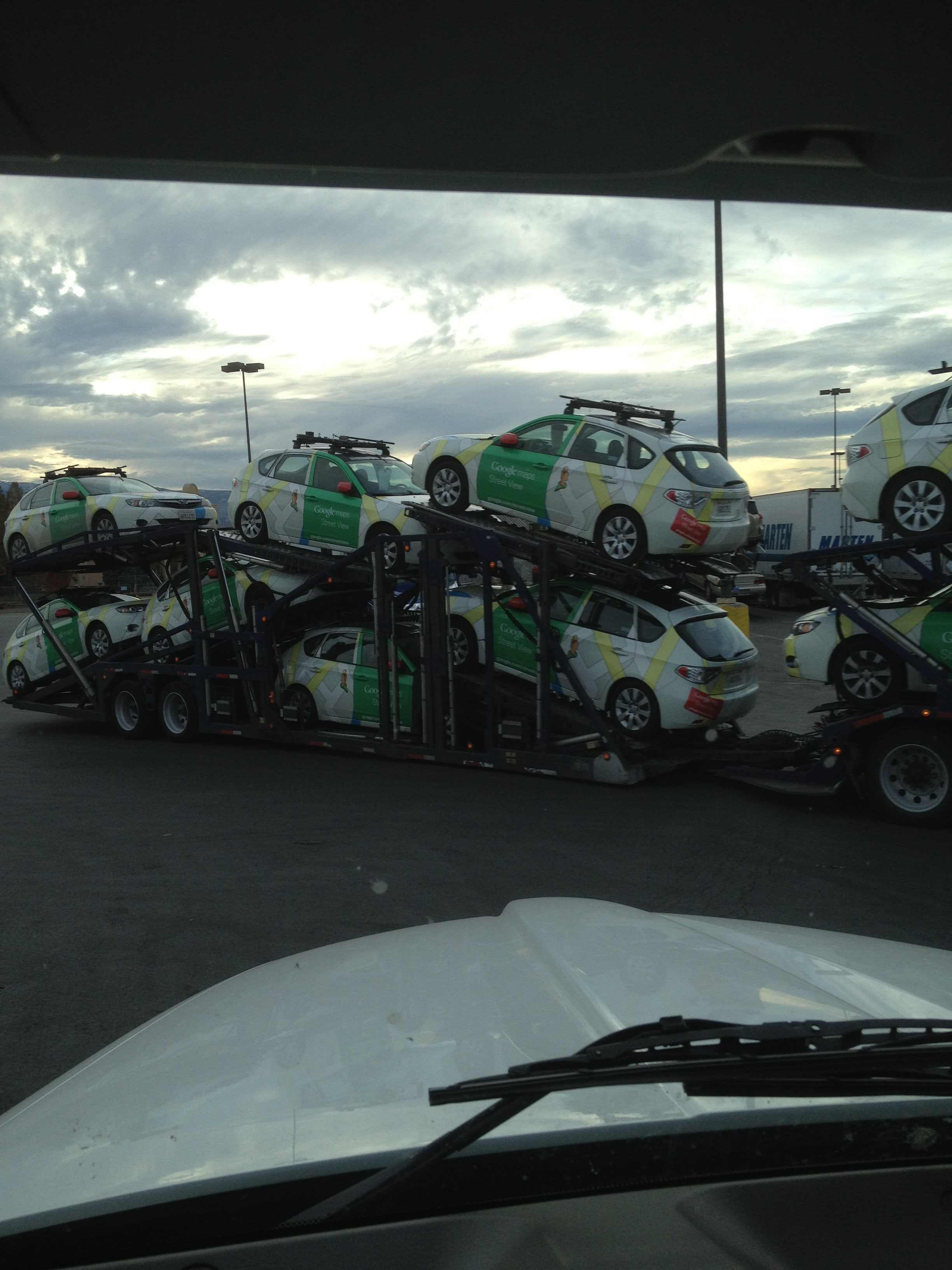 Google Maps Street View Car Tracker