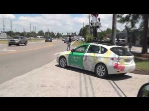 Google Maps Street View Car Tracker