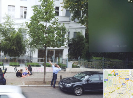 Google Maps Street View Funny Coordinates