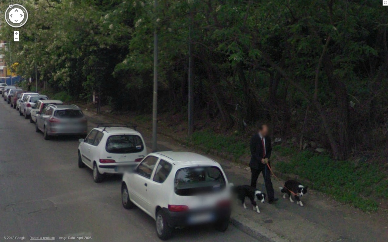 Google Maps Street View Funny Coordinates