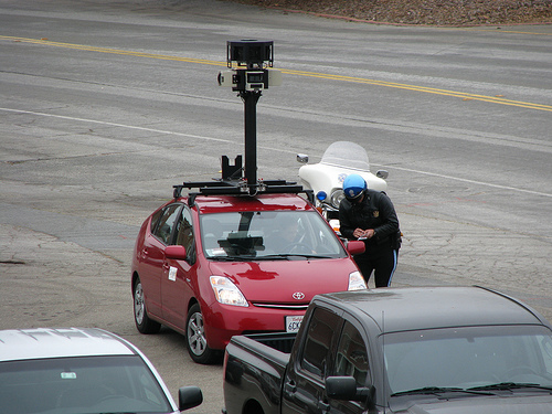 Google Maps Street View Funny Scuba