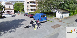 Google Maps Street View Funny Scuba