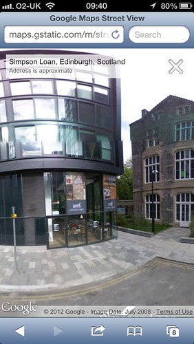 Google Maps Street View Ipad 1