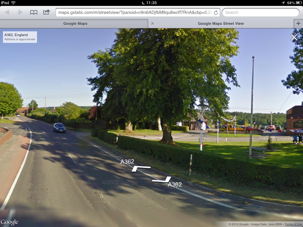 Google Maps Street View Ipad