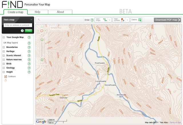 Google Maps Uk 2011
