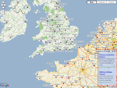 Google Maps Uk Counties