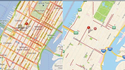 Google Maps Vs Apple Maps