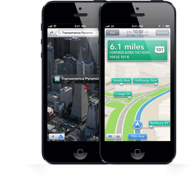 Google Maps Vs Apple Maps Ios 6