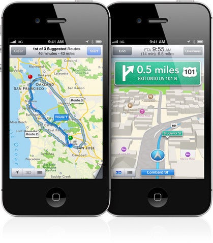 Google Maps Vs Apple Maps Iphone