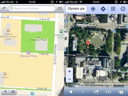Google Maps Vs Apple Maps Iphone