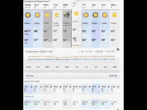 Highland Nc Weather 10 Day Forecast