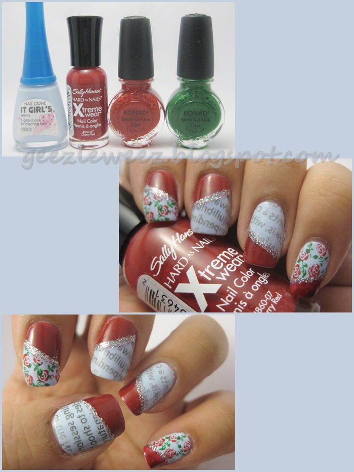 How To Make Newspaper Nails Darker