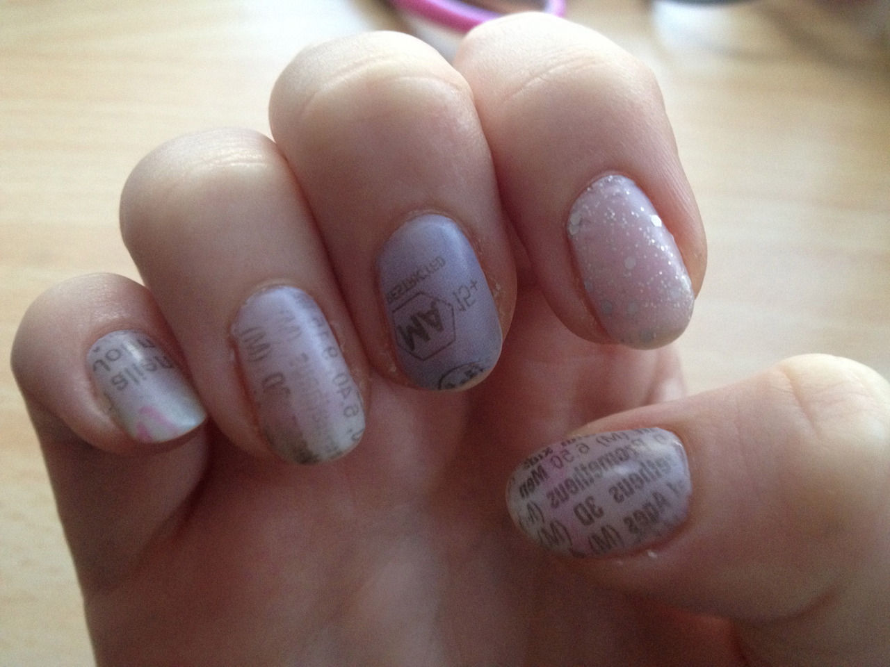 How To Make Newspaper Nails In 6 Steps
