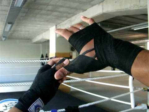How To Tie Hand Wraps For Boxing