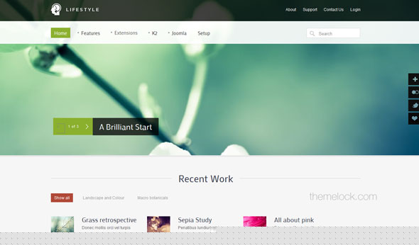 Joomla 2.5 Newspaper Templates Free