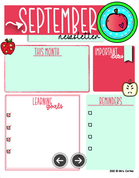 Middle School Newsletter Templates Free