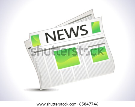 News Icon Vector