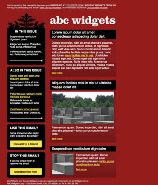 Newsletter Templates Download