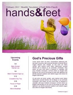 Newsletter Templates For Kids