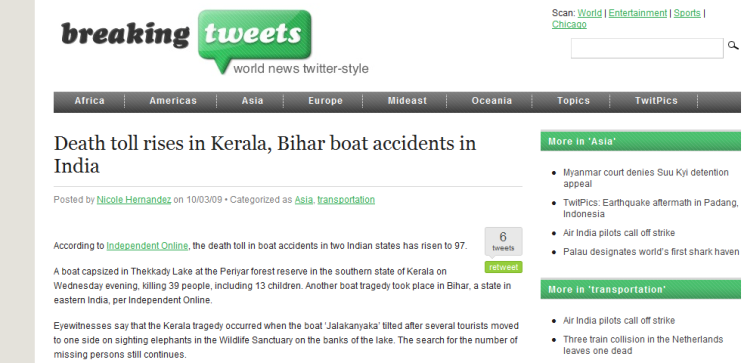 Newspaper Article Format In Word