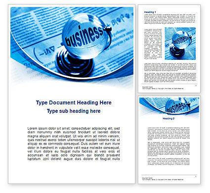 Newspaper Background For Word