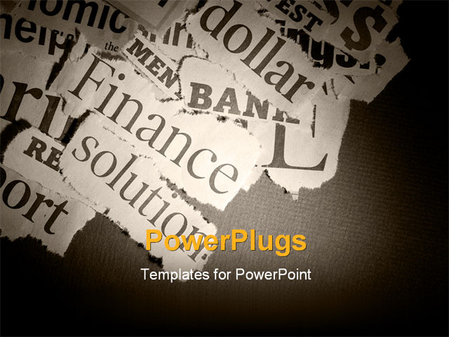 Newspaper Background Template