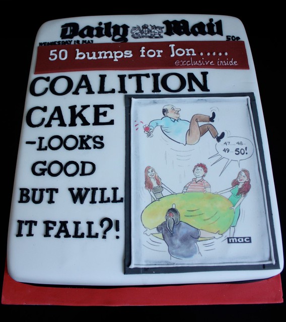 Newspaper Front Page Cartoon