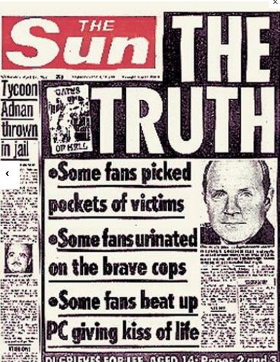 Newspaper Front Pages The Sun