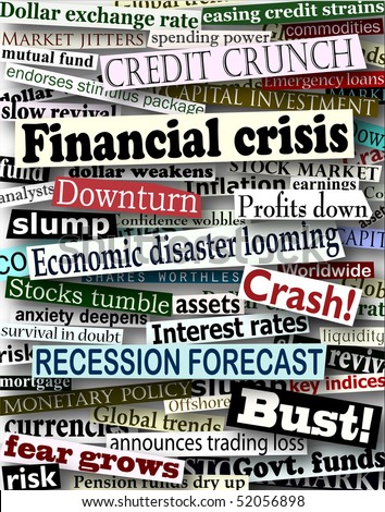 Newspaper Headlines Collage