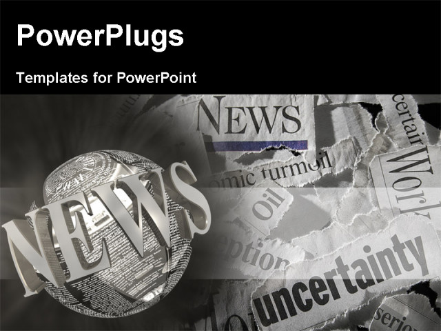 Newspaper Layout Template For Powerpoint
