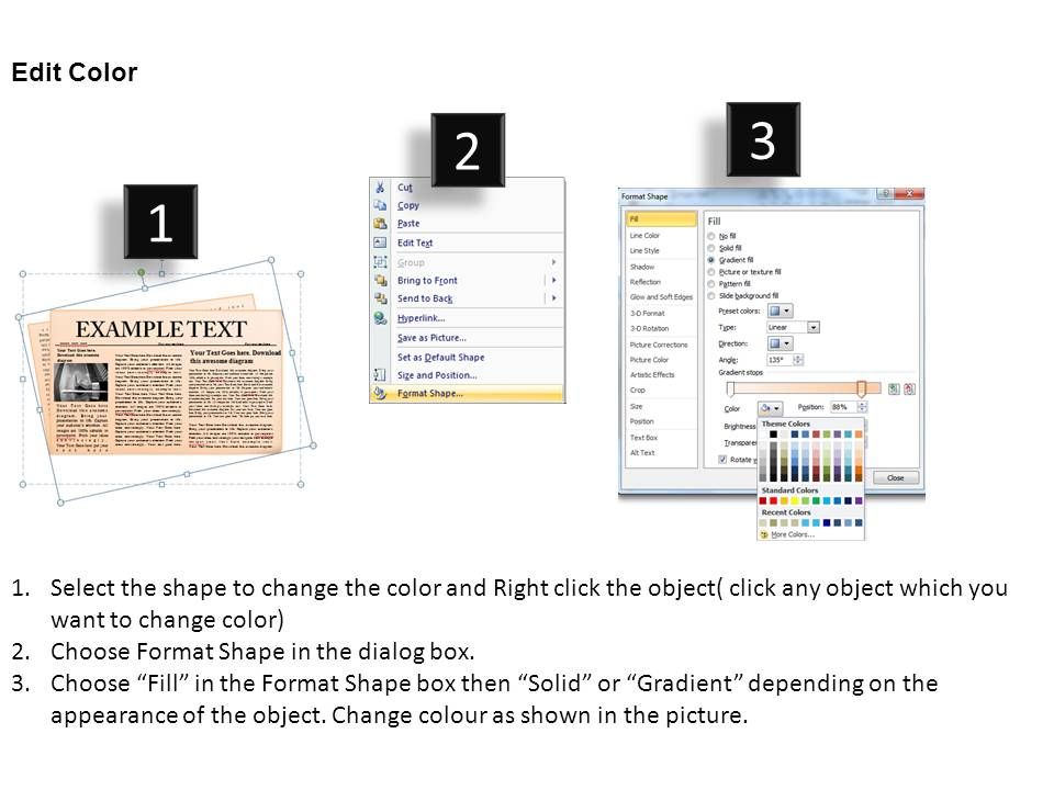 Newspaper Layout Template For Powerpoint