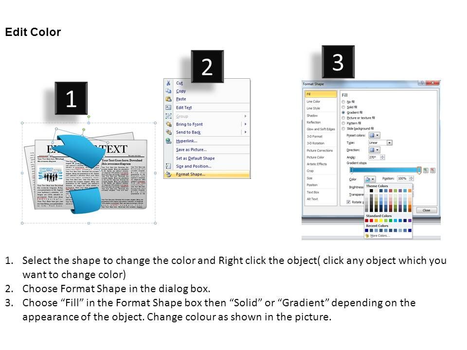 Newspaper Layout Template For Powerpoint