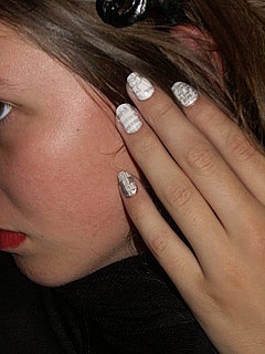 Newspaper Nails With Water