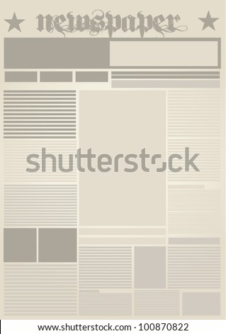 Newspaper Template For Mac Free