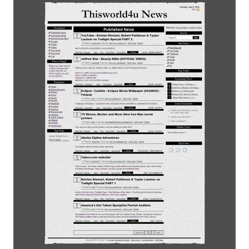 Newspaper Template Free