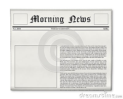 Newspaper Template Free Word
